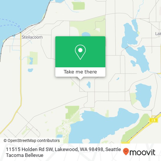 11515 Holden Rd SW, Lakewood, WA 98498 map