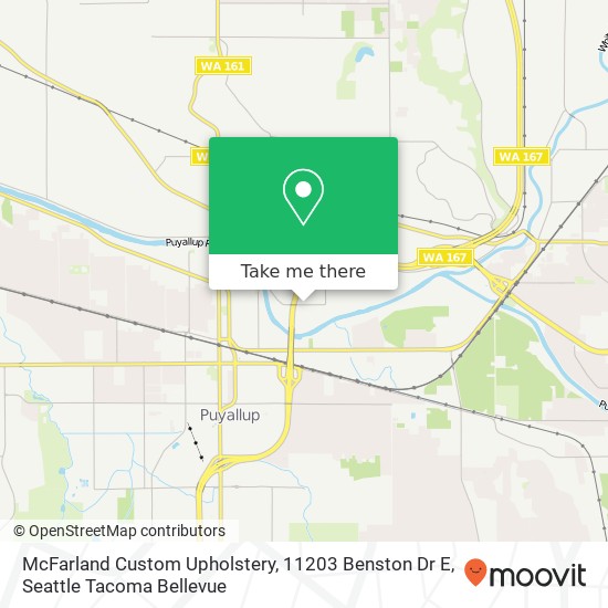 McFarland Custom Upholstery, 11203 Benston Dr E map