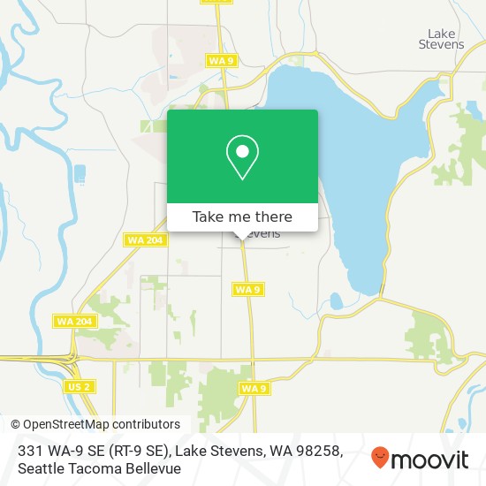 331 WA-9 SE (RT-9 SE), Lake Stevens, WA 98258 map