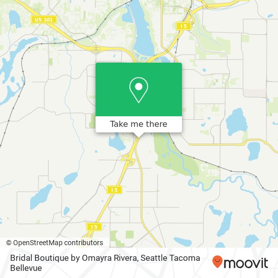 Mapa de Bridal Boutique by Omayra Rivera
