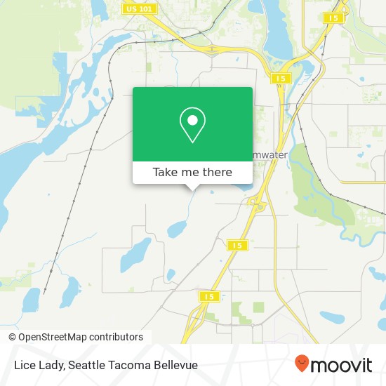 Lice Lady, 2110 54th Ave SW map