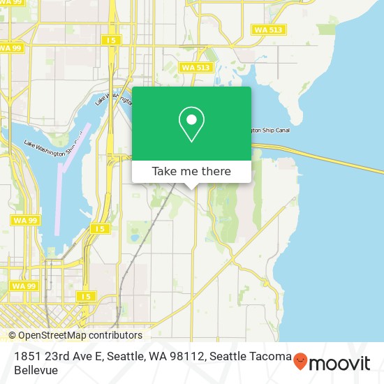 1851 23rd Ave E, Seattle, WA 98112 map