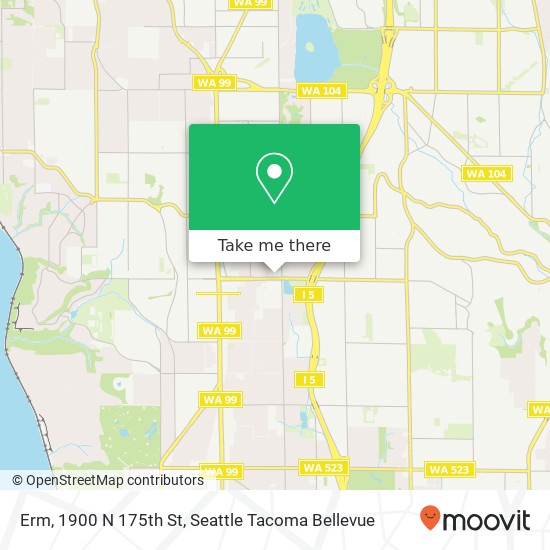 Erm, 1900 N 175th St map