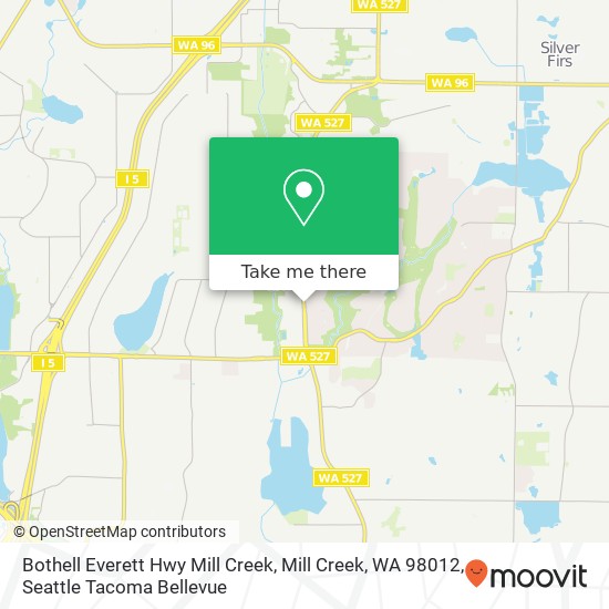 Bothell Everett Hwy Mill Creek, Mill Creek, WA 98012 map