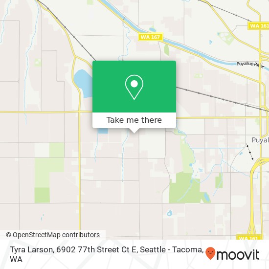 Tyra Larson, 6902 77th Street Ct E map