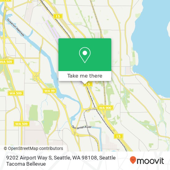 9202 Airport Way S, Seattle, WA 98108 map