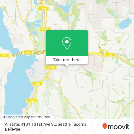 Allstate, 4131 131st Ave SE map