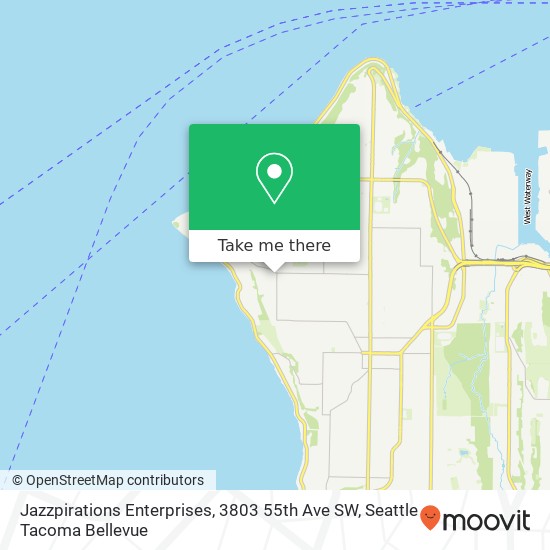 Jazzpirations Enterprises, 3803 55th Ave SW map