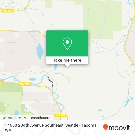 14650 204th Avenue Southeast, 14650 204th Ave SE, Renton, WA 98059, USA map