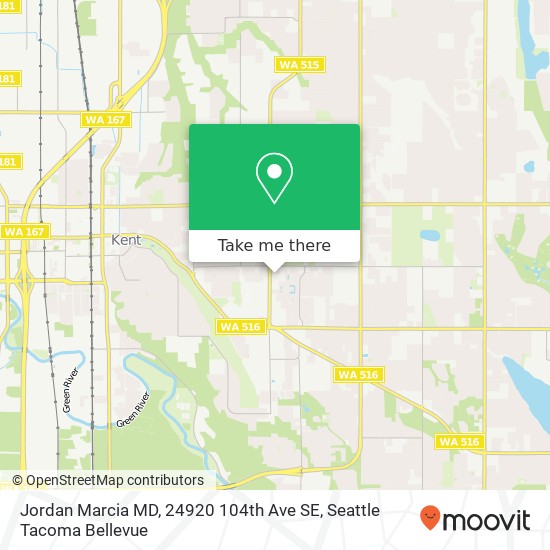 Jordan Marcia MD, 24920 104th Ave SE map