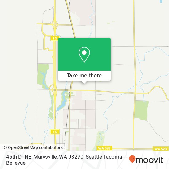 46th Dr NE, Marysville, WA 98270 map