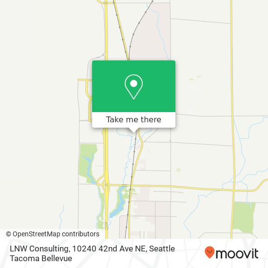 Mapa de LNW Consulting, 10240 42nd Ave NE