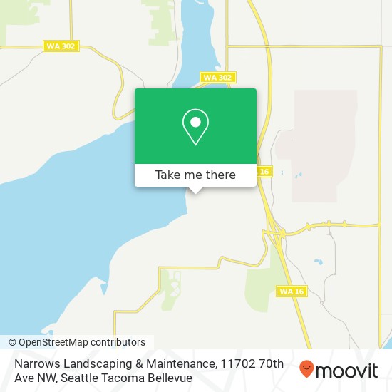 Narrows Landscaping & Maintenance, 11702 70th Ave NW map