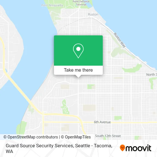 Guard Source Security Services map