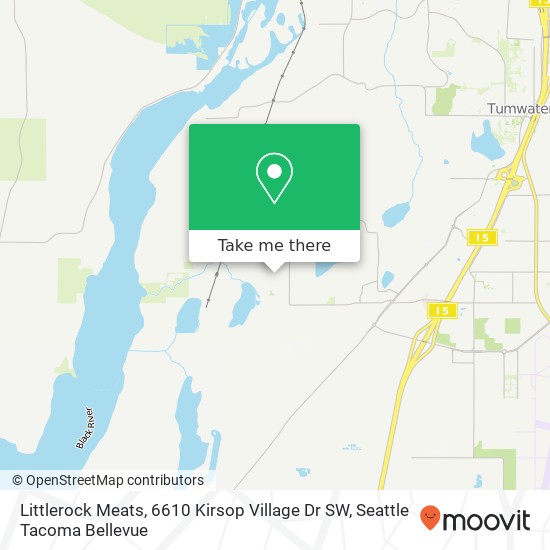 Mapa de Littlerock Meats, 6610 Kirsop Village Dr SW
