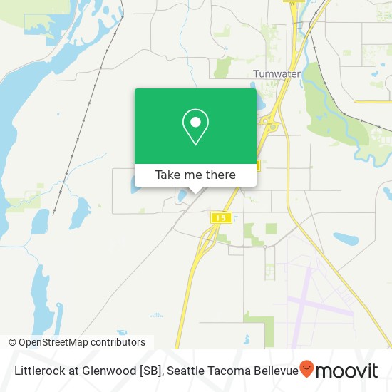 Littlerock at Glenwood [SB] map