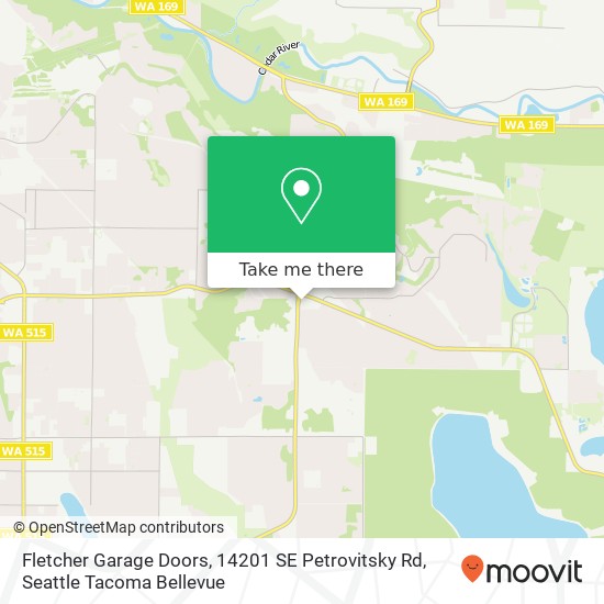 Fletcher Garage Doors, 14201 SE Petrovitsky Rd map