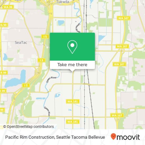 Pacific Rim Construction map