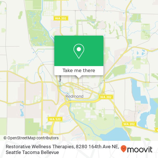 Restorative Wellness Therapies, 8280 164th Ave NE map