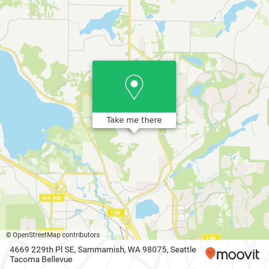 4669 229th Pl SE, Sammamish, WA 98075 map