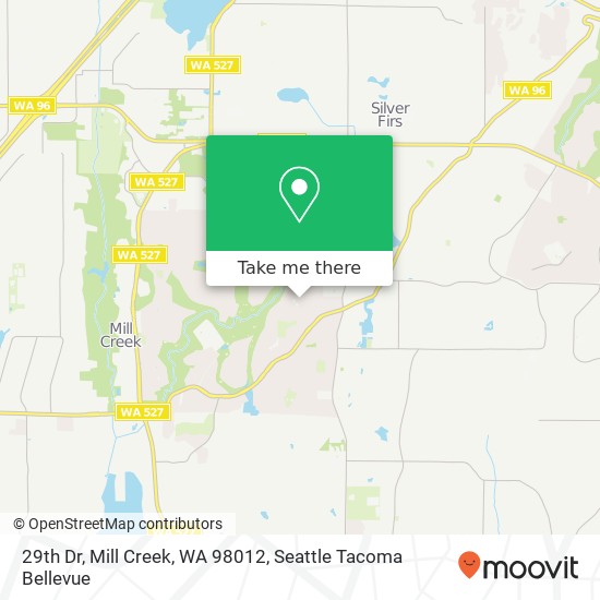 29th Dr, Mill Creek, WA 98012 map