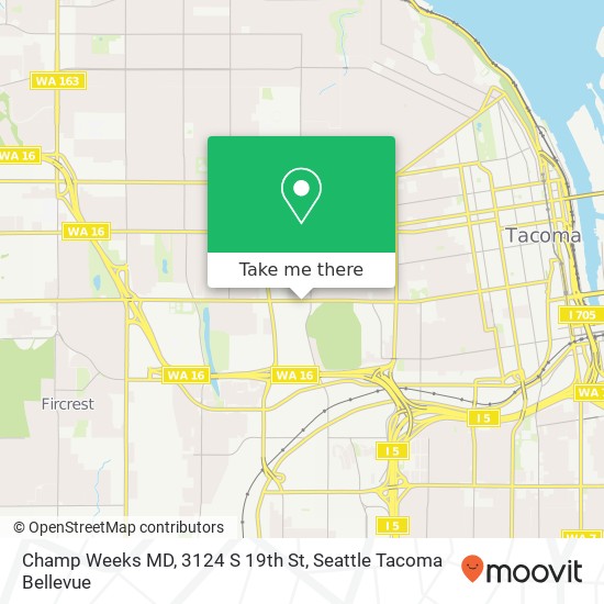 Champ Weeks MD, 3124 S 19th St map