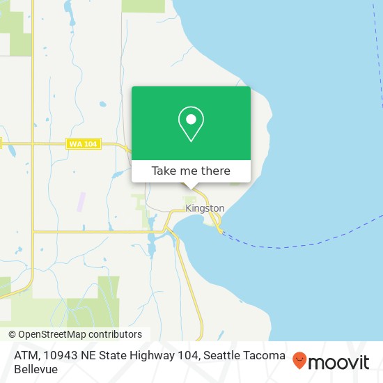 Mapa de ATM, 10943 NE State Highway 104