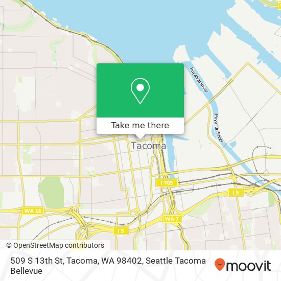 509 S 13th St, Tacoma, WA 98402 map