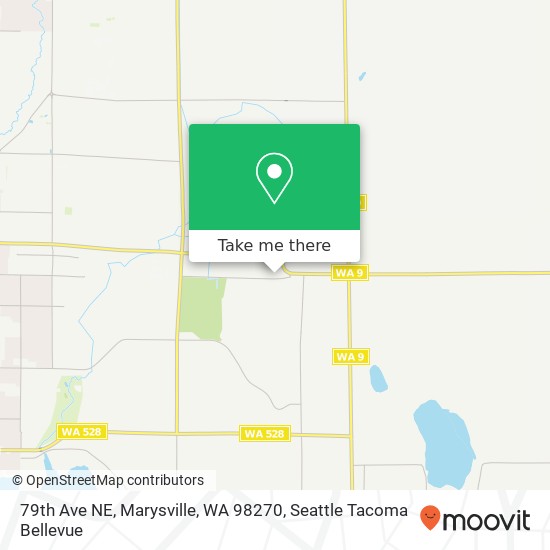 Mapa de 79th Ave NE, Marysville, WA 98270