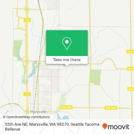 Mapa de 55th Ave NE, Marysville, WA 98270