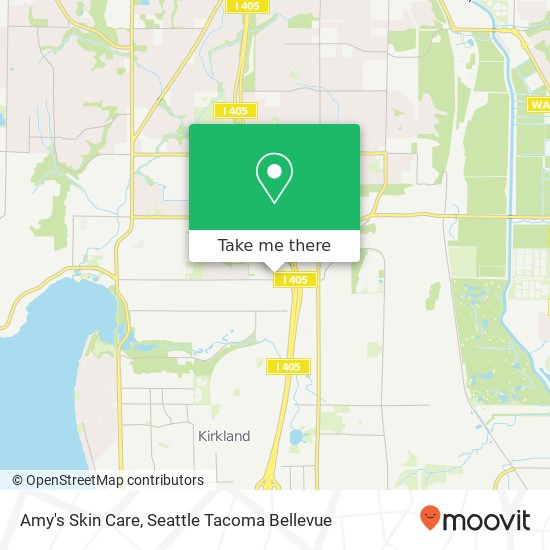 Amy's Skin Care map