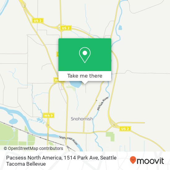 Pacsess North America, 1514 Park Ave map