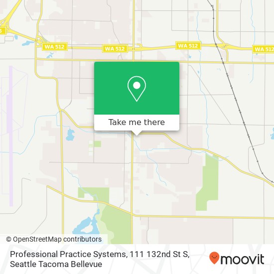 Professional Practice Systems, 111 132nd St S map