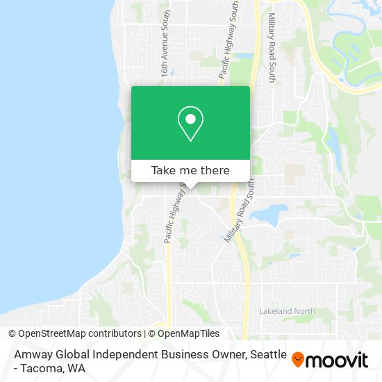 Amway Global Independent Business Owner map