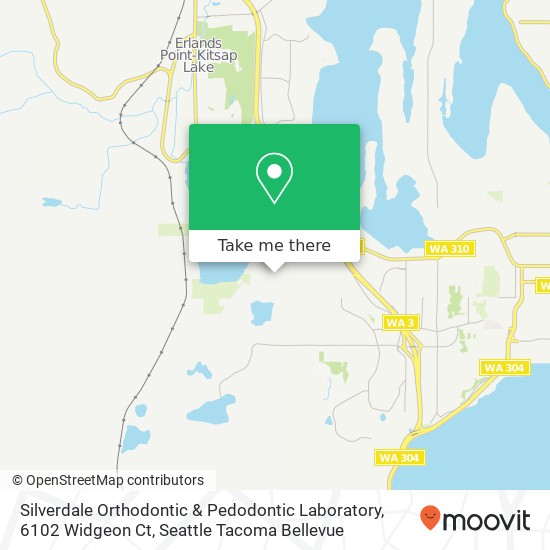 Silverdale Orthodontic & Pedodontic Laboratory, 6102 Widgeon Ct map