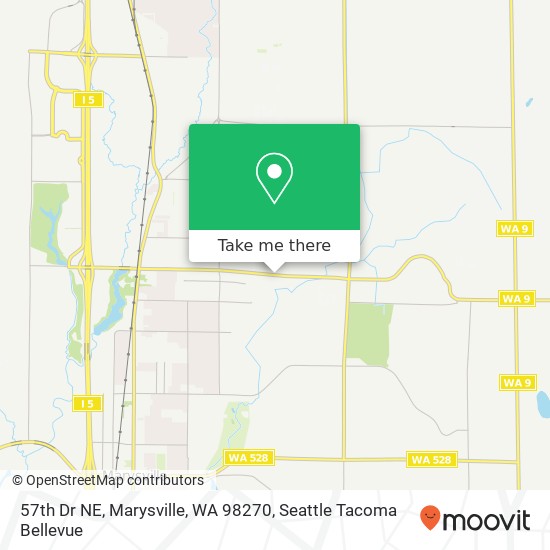 Mapa de 57th Dr NE, Marysville, WA 98270