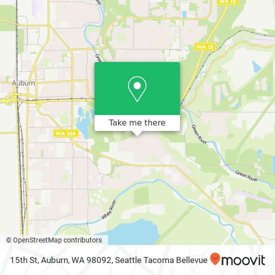 15th St, Auburn, WA 98092 map