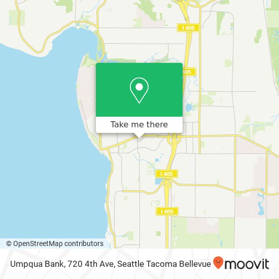 Mapa de Umpqua Bank, 720 4th Ave