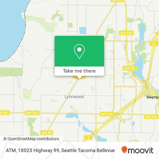 Mapa de ATM, 18023 Highway 99