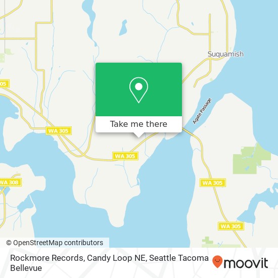 Mapa de Rockmore Records, Candy Loop NE