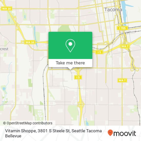 Vitamin Shoppe, 3801 S Steele St map