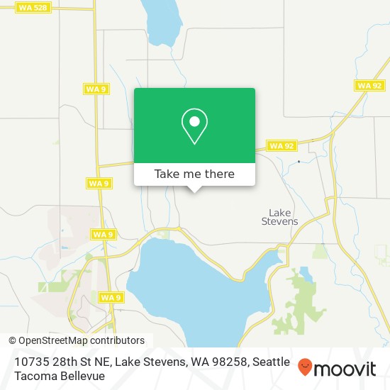 10735 28th St NE, Lake Stevens, WA 98258 map