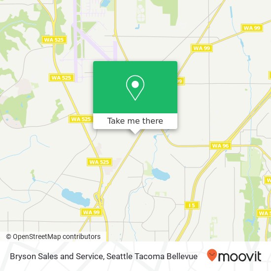 Mapa de Bryson Sales and Service