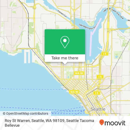 Roy St Warren, Seattle, WA 98109 map
