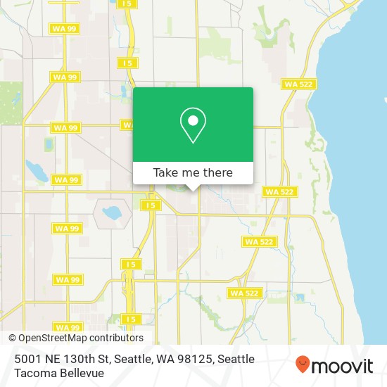 5001 NE 130th St, Seattle, WA 98125 map