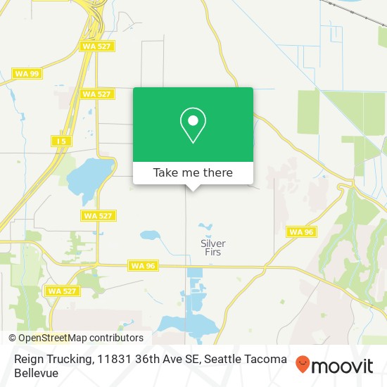 Reign Trucking, 11831 36th Ave SE map