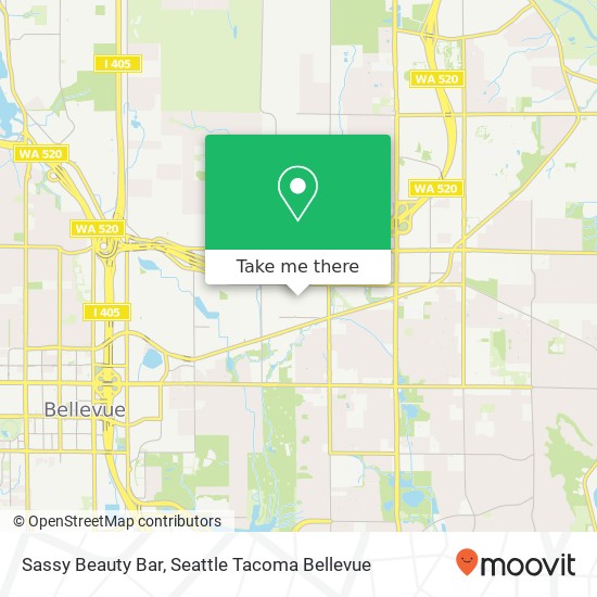 Mapa de Sassy Beauty Bar