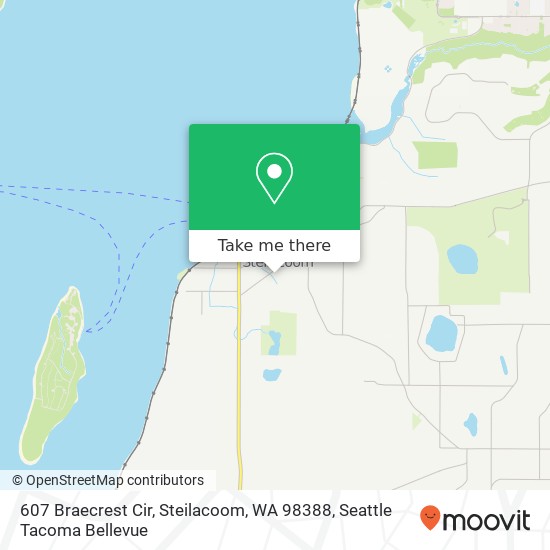 607 Braecrest Cir, Steilacoom, WA 98388 map