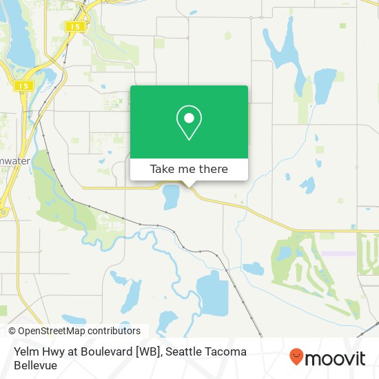 Yelm Hwy at Boulevard [WB] map