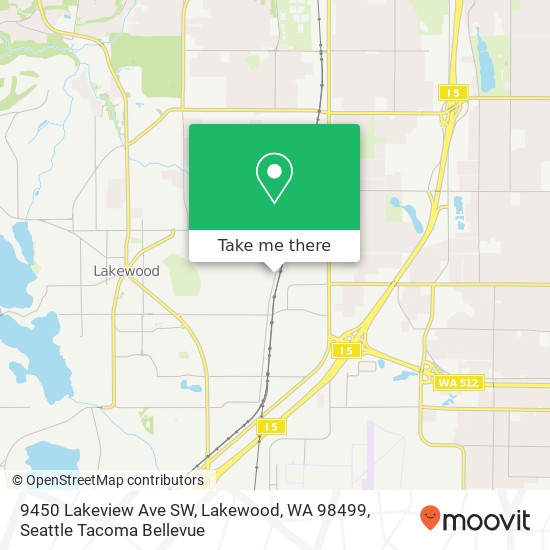 9450 Lakeview Ave SW, Lakewood, WA 98499 map